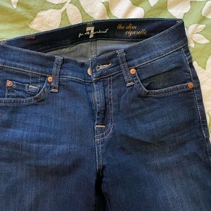 7 For All Mankind Slim Cigarette Jeans - 24